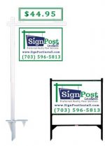 Install - Agent Supplied Signage (Metal Frame, Community Specific, Etc)
